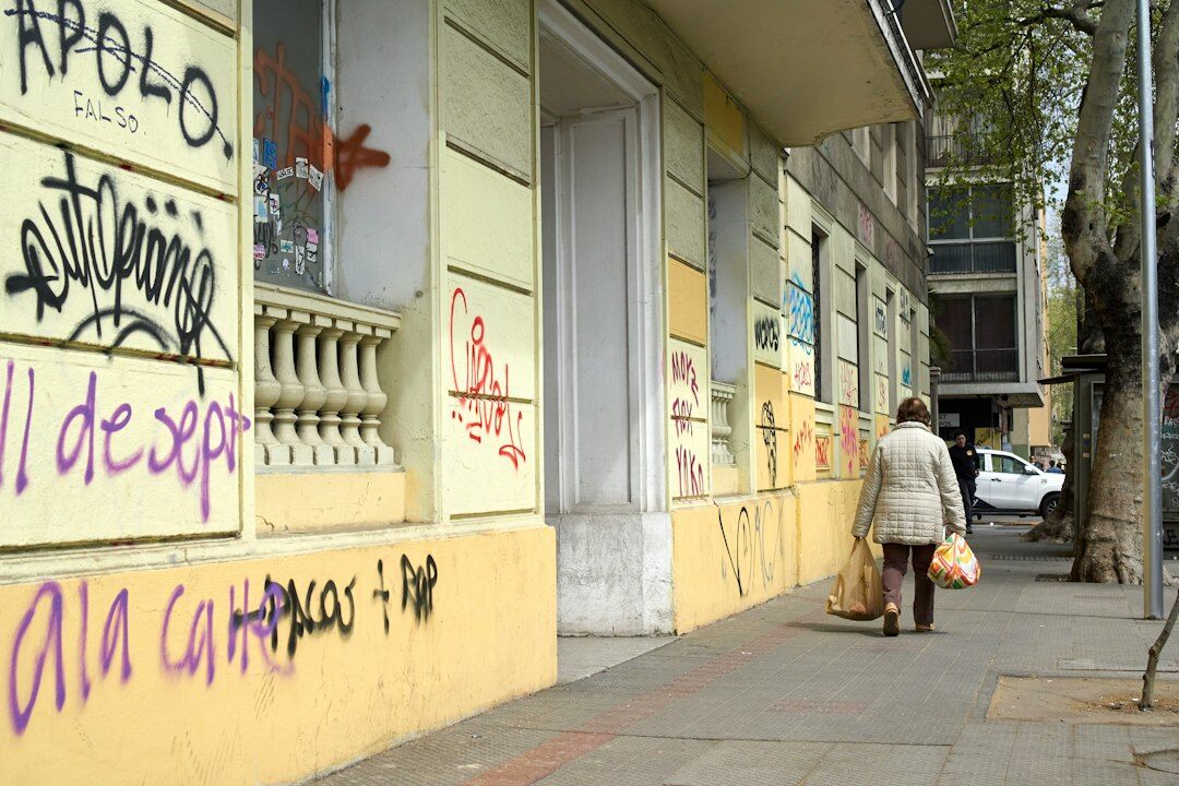 santiago chile city street