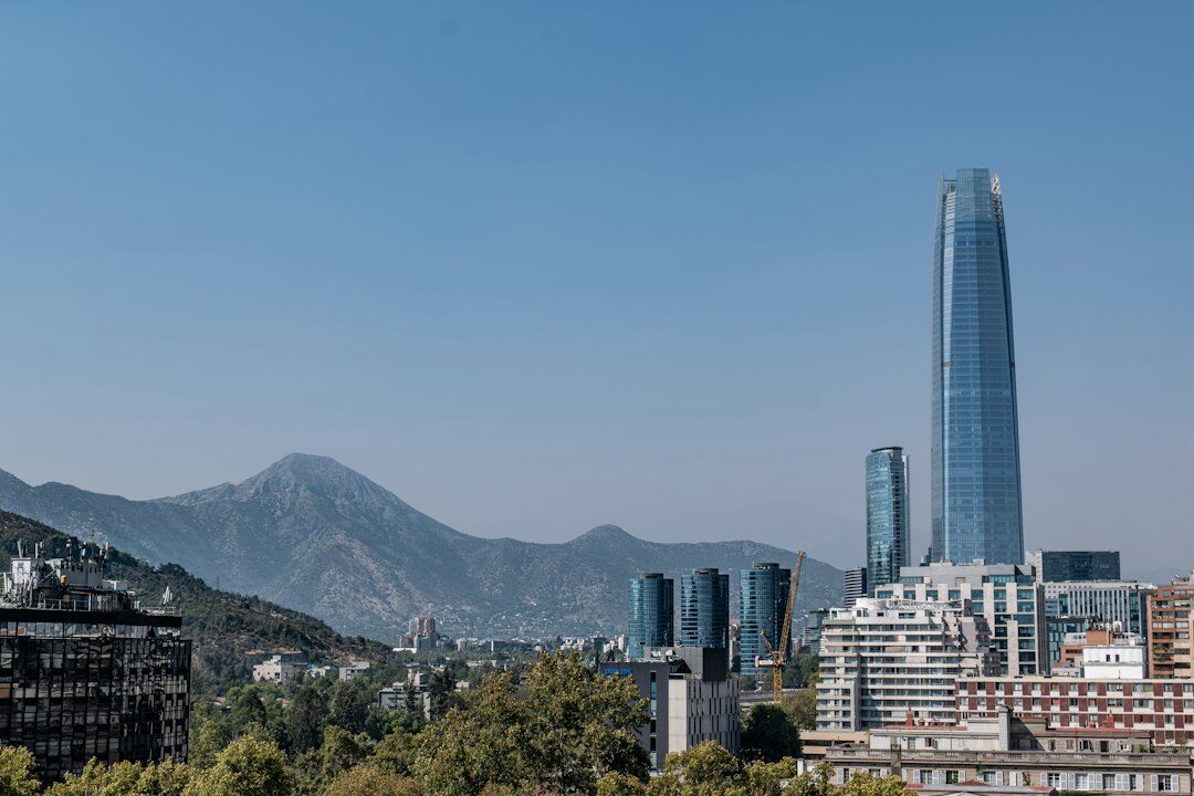santiago chile skyline