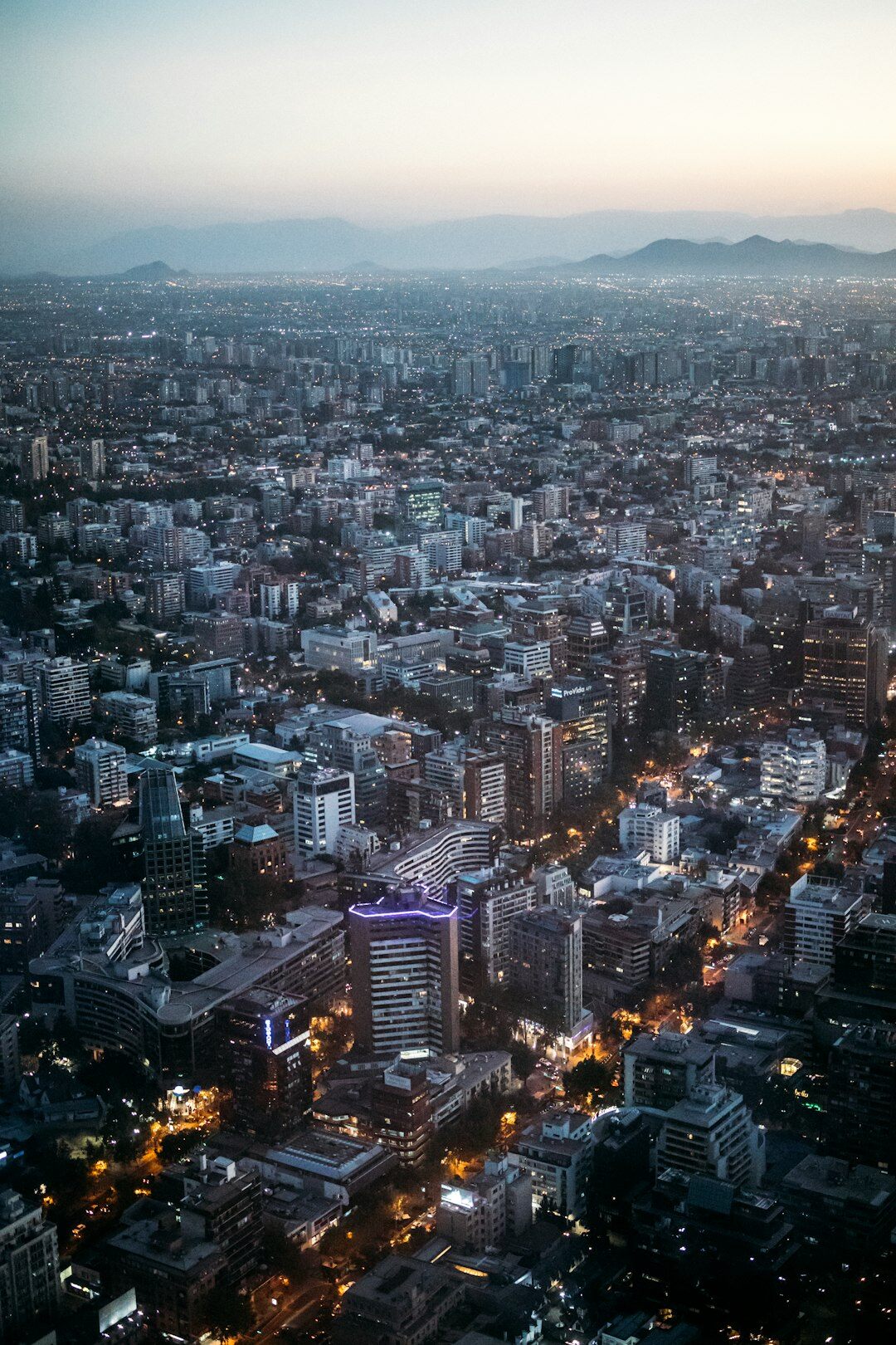 santiago chile cityscape