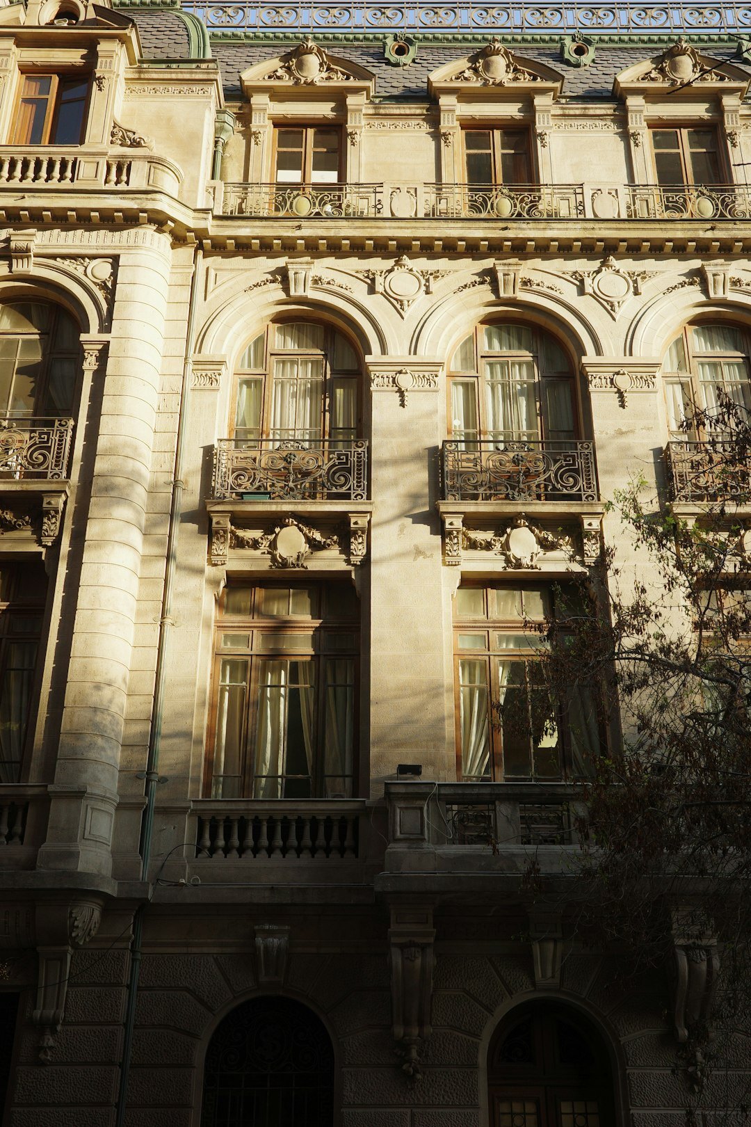 santiago old buildings